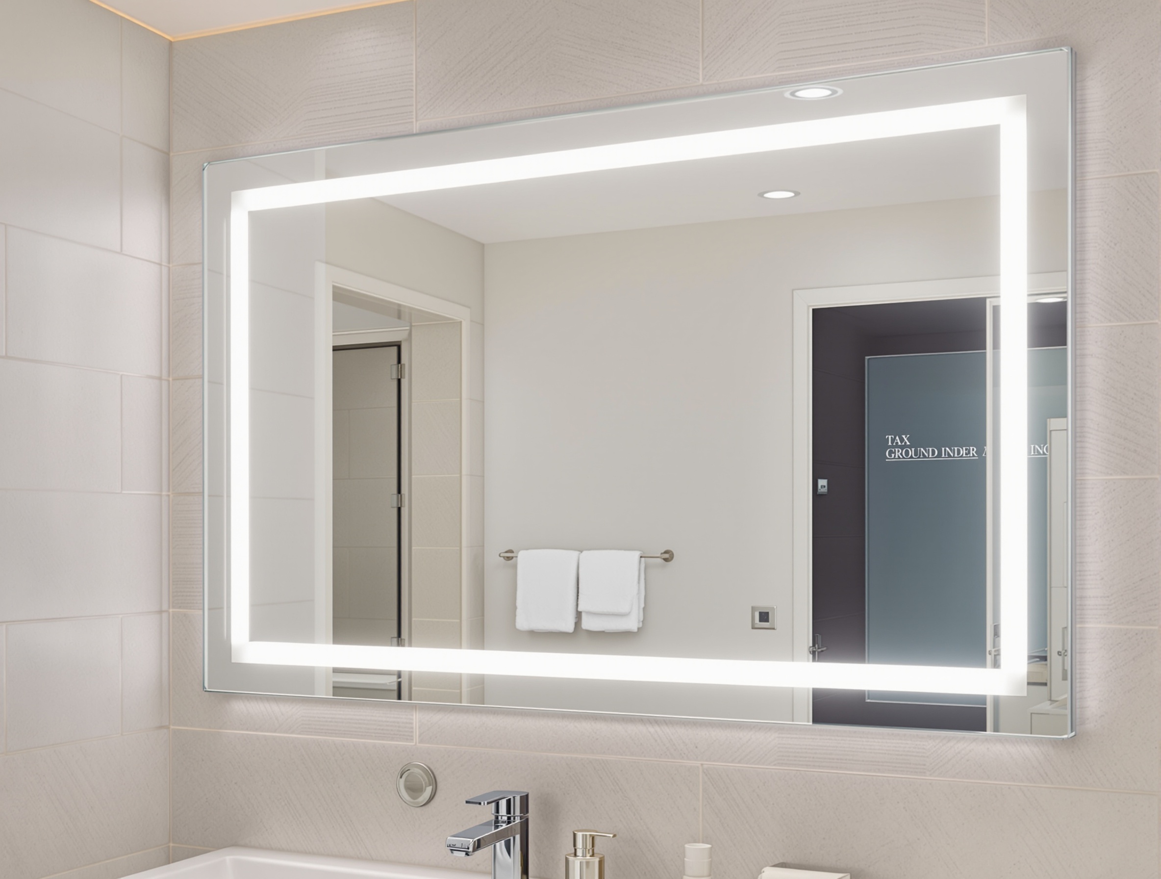 Miroir de salle de bain sur mesure DFPRO Herault